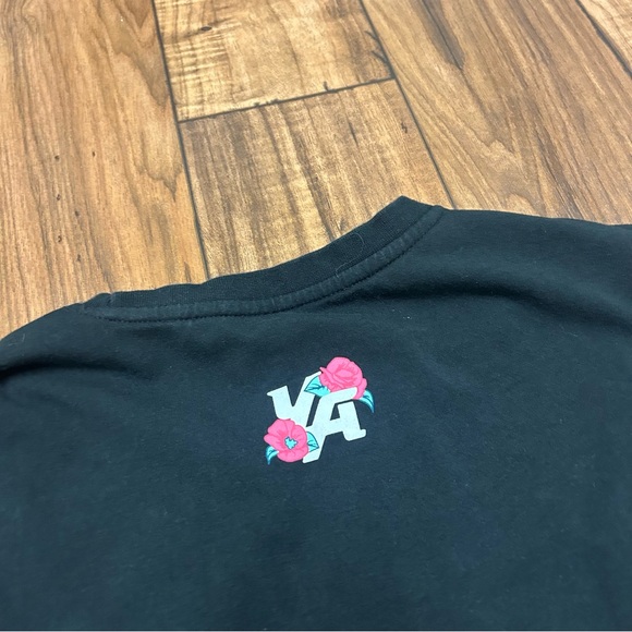 YoungLA 315 Hummingbird Graphic Tank Shirt Men Small Black Muscle Cut Off Active - Picture 10 of 10